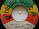 45 ROOTS / GODS CHILDREN BAND / WICKED CAN'T RUN AWAY / GROOVE MUSIC / LISTEN