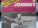 RARE EP Pochette papier  Johnny Hallyday- Les Rocks Les Plus Terribles Vol.1