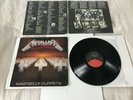 METALLICA-MASTER OF PUPPETS-*1986 1st Vinyl LP* Megaforce Record Elektra 60439-1