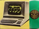 KRAFTWERK COMPUTER WORLD Rare GREEN COLORED VINYL LP +insert HS3549 WB 1981 GD+