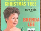 Brenda Lee -Rockin' Around The Christmas Tree- PS 45 on Decca - NM
