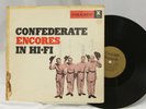 Confederates Quartet LP Vinyl SIGNED Confederate Encores In Hi-Fi Champ Records