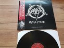 SLAYER - METAL STORM - RARE LIVE WOODSTOCK , CA , USA , 83 BLACK WAX LP+OBI MINT