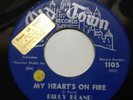 BILLY BLAND - MY HEART'S ON FIRE /CAN'T STOP HER FROM DANCING -OLD TOWN 1105.VG+