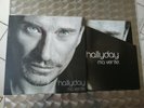 COFFRET 2 VINYLES JOHNNY HALLYDAY - MA VERITE - LIVRET - COMME NEUF - NUMEROTE