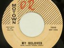 SATINTONES My Beloved / Sugar Daddy MOTOWN 45 orig 1959 no strings version HEAR