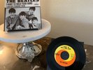 THE BEATLES 45RPM, I WANT TO HOLD YOUR HAND / I SAW HER STANDING THERE, VG+