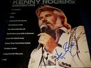 KENNY ROGERS SIGNED RECORD TITLED 