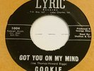 COOKIE 45 Got You On My Mind LYRIC 1963 New Orleans Rn'B VG++