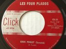 R&B TITTYSHAKER Les Four Pladds GROUS POULET Click 45 very rare Canadian KILLER