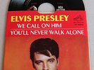 * MINT- * RARE Elvis Presley We Call On Him / You'll Never Walk Alone 47-9600