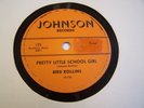 BIRD COLLINS Rare 78rpm on JOHNSON 105 