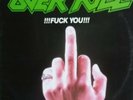 OVERKILL Fuck You LP Original Megaforce Records 1987