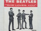 THE BEATLES She Loves You/I'll Get You   Swan Records 45 RPM w/Picture Sleeve