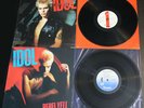 BILLY IDOL 1st ALBUM  PROMO WHITE WEDDING & REBEL YELL BOTH NEAR MINT VINYL lp