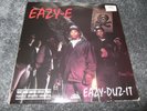 EAZY E .. EAZY-DUZ-IT LP- RARE UK 1988 4TH & BROADWAY
