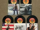 LOT: 5 BRUCE SPRINGSTEEN 7' PICTURE SLEEVE 45RPMs COVER ME HUNGRY HEART BORN USA