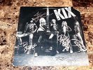 Kix Rare Band Signed Cool Kids Vinyl LP Record Steve Ronnie Brian Jimmy 1983 COA