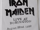 Iron Maiden live at Donington 1992 (triple vinyl) with event ticket
