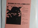 Jimi Hendrix Live At The L.A. Forum 4-25-70 Double LP Unofficial Release Tested