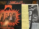 Pantera Power Metal LP Record First Release With Rare Insert & Fan Club Insert.