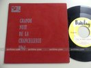 Rare DALIDA grande nuit de la chancellerie 1961   p/s velours 45trs SP 7
