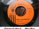 ? BABY WASHINGTON 'It'll Never Be Over For Me' EX+ ORIGINAL Northern Soul 45