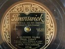 Bruns 6716 Jack Teagarden 100 YEARS FROM TODAY  Jazz 78 rpm 1933  w sleeve EE+
