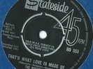 THE MIRACLES - 'THAT'S WHAT LOVE IS MADE OF' STATESIDE MOTOWN SS 353 1964
