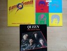 3 QUEEN LP's GREATEST HITS, FLASH GORDON, HOT SPACE ALL ORIGINAL 1980's RELEASE