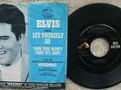 Elvis Presley - Let Yourself Go / Your Time Hasnt - USA 45 + RARE Coming Soon PS