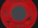 JAMES McCLEESE on Marco promo - Tell me why/I need your love - Northern Soul/R&B