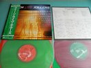 QUEEN 2LP Live Killers 1st Press Red & Green Coloured Vinyl Japan P-5567/8E OBI