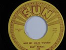 R&B Rocker 45 BILLY ADAMS Got My Mojo Workin' SUN VG+/VG++ HEAR