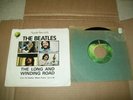 The Beatles-The Long and Winding Road/For You Blue-Vinyl 45 with Picture Sleeve