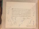Autographed Johnny Mercer, Jo Stafford, June Hutton,  Hal Hopper, etc 78 album