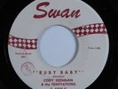 Rockabilly 45 CODY BRENNAN & TEMPTATIONS Am I the One SWAN HEAR