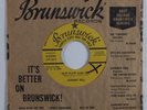 Rockabilly 45 JOHNNY BELL Flip Flop and Fly BRUNSWICK promo HEAR