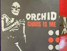 ORCHID Chaos Is Me LP PRIVATE Screamo Punk Emo 45rpm RED Color VINYL Ltd RARE EX