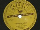 ROCKABILLY BOPPER 78 - JOHNNY CASH - TRAIN OF LOVE  -HEAR -1956 SUN 258
