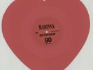 Interview 90 - Pink Heart Madonna shaped picture disc vinyl record UK