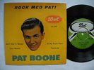 PAT BOONE Rock Med Pat  EP Ain't That A Shame + 3 EP 45 7