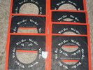 7 Vee Jay FACTORY COMPANY 45 SLEEVES VG+ to EX Round w/ S. Michigan Ave Address