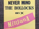 Nirvana Never Mind The Bollocks KAOS Olympia Radio 1987 and Nevermind LP Record