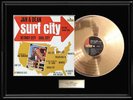 JAN & DEAN SURF CITY ALBUM GOLD METALIZED RECORD LP ALBUM THE BEACH BOYS