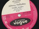Johnny HALLYDAY *  Tu Es La * SP PROMO * COMPACT 01-33 STEREO 33 Tours *