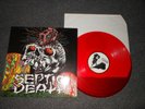 SEPTIC DEATH LP GORE STORY ORIG FIRST PRESS RED VINYL NM PUSHEAD HARDCORE