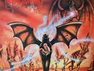 NECROMANTIA - SCARLET EVIL WITCHING BLACK (RARE FR. PRESSING 12 VINYL LP)