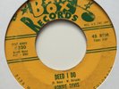Ronnie Davis - Deed I Do / Love is the Thing BAND BOX RECORDS 1962