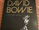 David Bowie ‘5 Years 1969-1973’ Vinyl Boxset Brand New Sealed Mint No Reserve